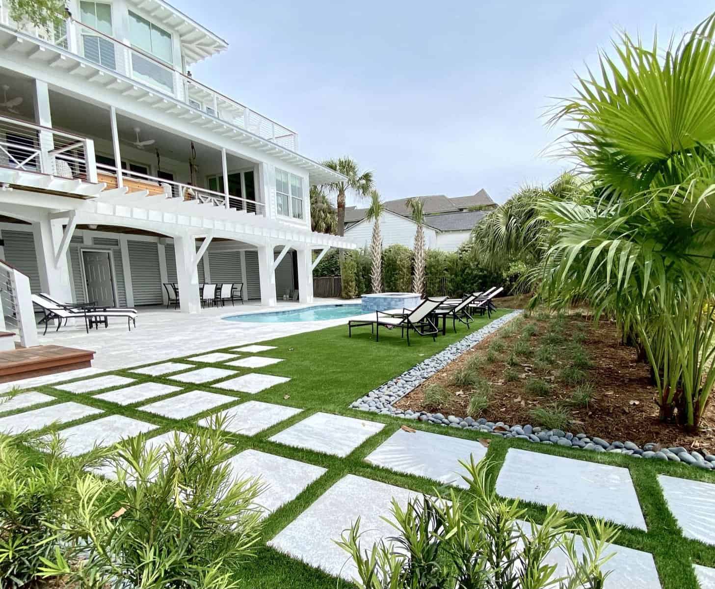 Iop charleston artificial grasss and pavers 1
