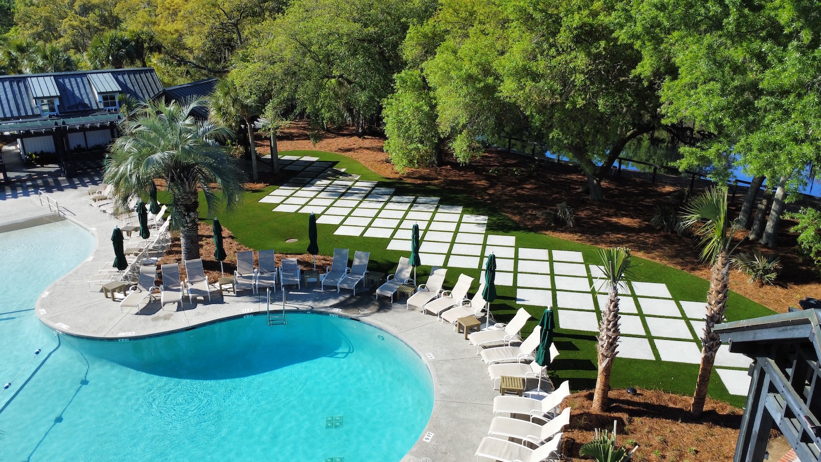 Daniel island club artificial grass 1